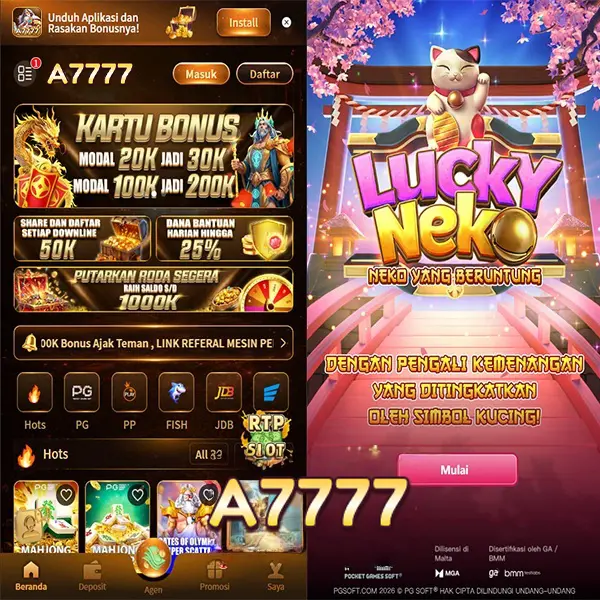 A7777 Tangkapan Layar - Resmi